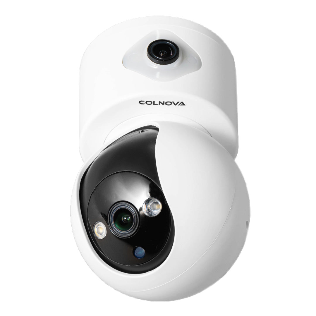 Cámara de Seguridad Interior Doble Lente Tuya Smart Robótica 2MP + 2 MP